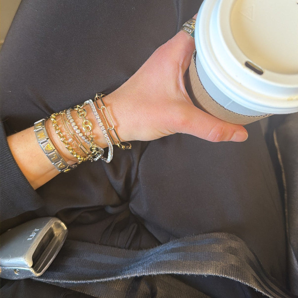 Puffy Mariner Chain Bracelet