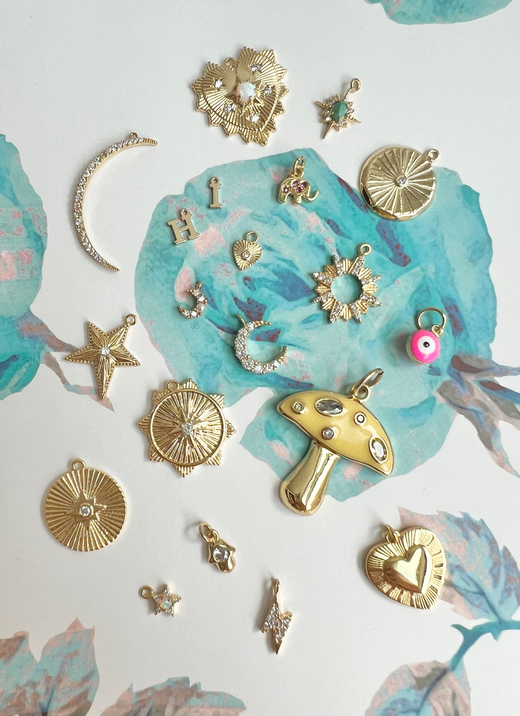 Tiniest Letter Charm