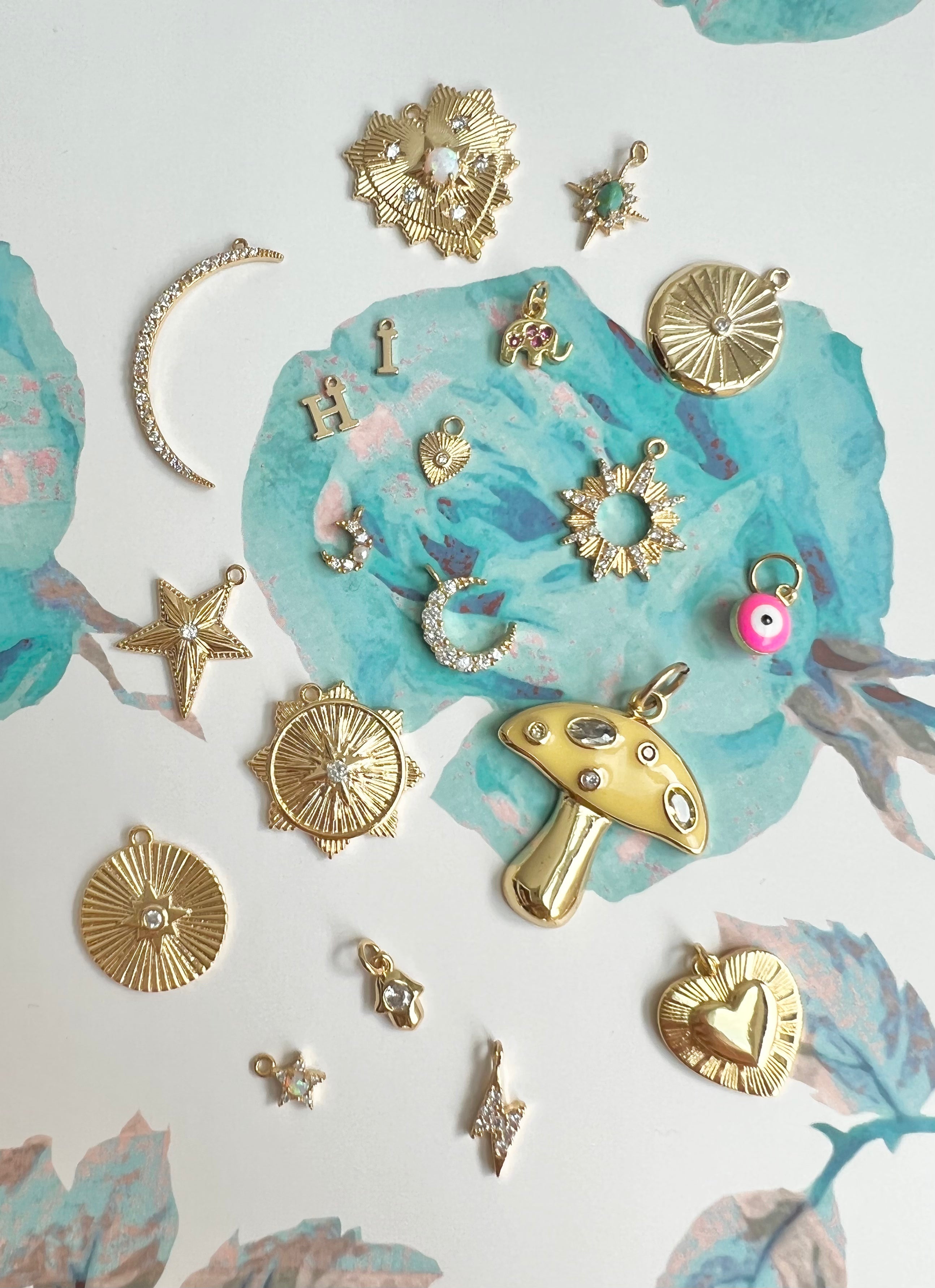Tiniest Letter Charm