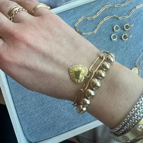 Mega Heart Bracelet