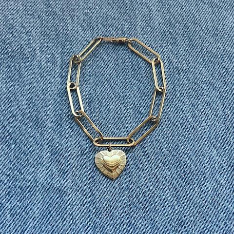Mega Heart Bracelet