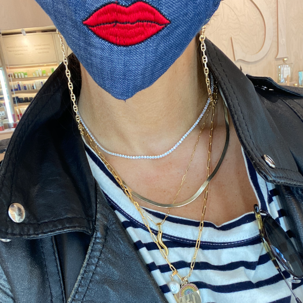 Classic Glimmer Chain Necklace