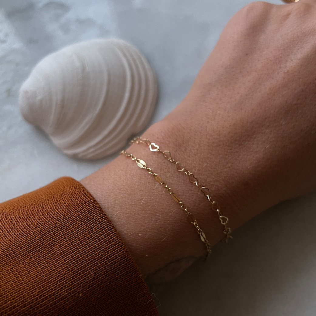 Heart Link Bracelet