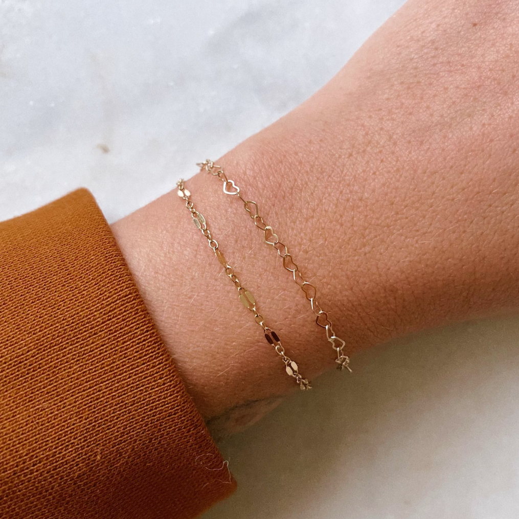 Heart Link Bracelet