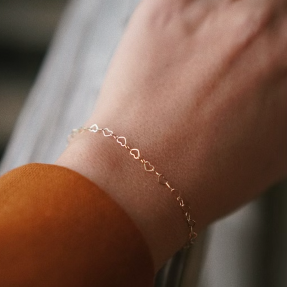Heart Link Bracelet