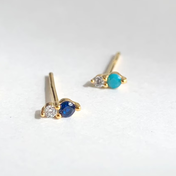 Twin Stud Earrings