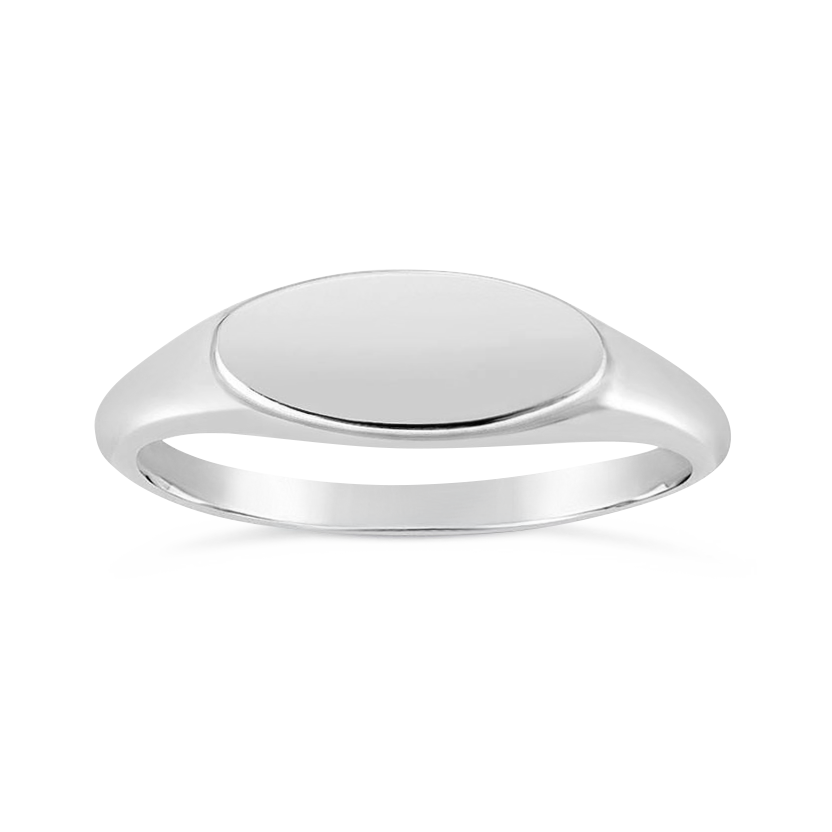Slim Signet Ring