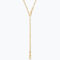 Versatile Twisted Cable Lariat Chain Necklace